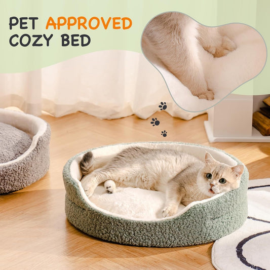 Washable Pet Bed For Cats & Small Dogs