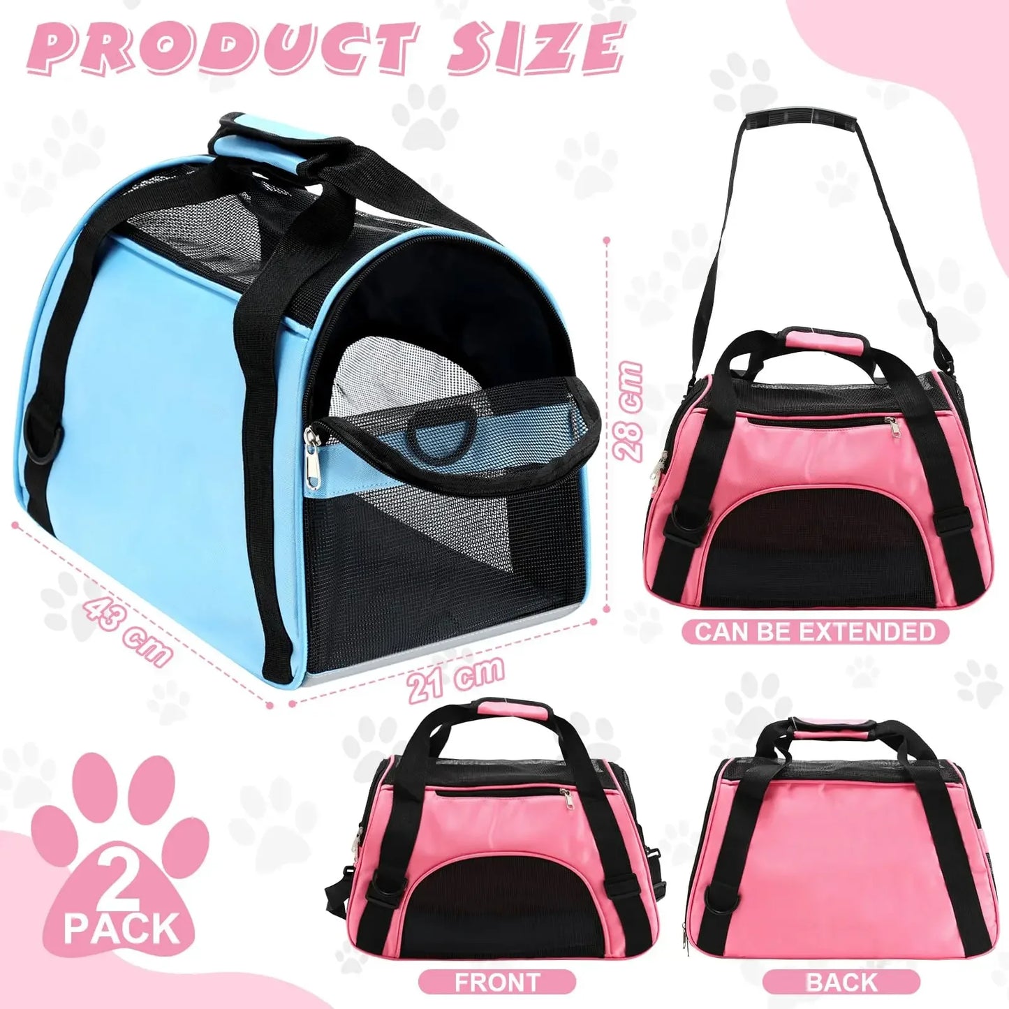 Portable Pet Carrier Bag
