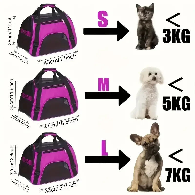 Portable Pet Carrier Bag